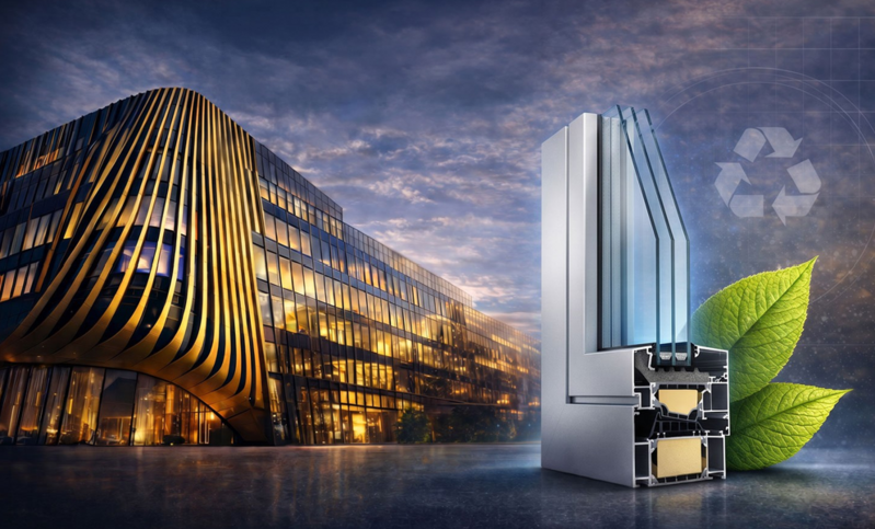 Windows, doors and sliding systems manufactured from Schüco profile systems